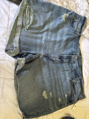 Old Navy Light Blue High-Rise Slouchy Straight Jeans